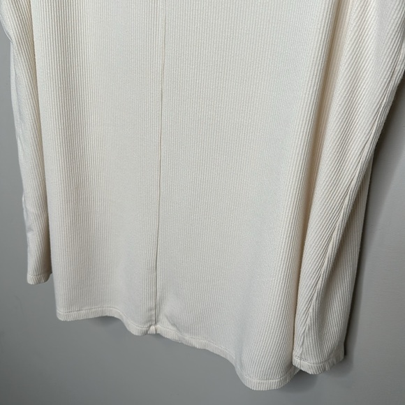 Addition Elle Cream Ribbed Knit Racer Back Cami - Picture 11 of 11